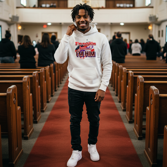 "I'm not HIM/HER...But I'M HIM/HER" hoodies
