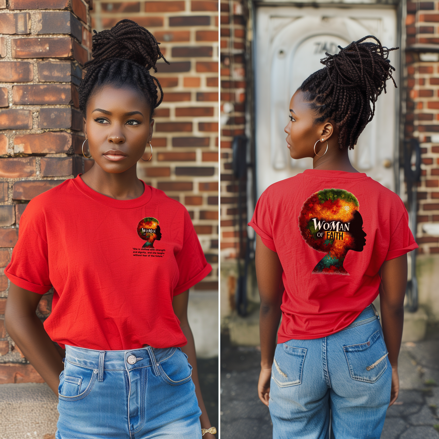 Woman of Faith Tee