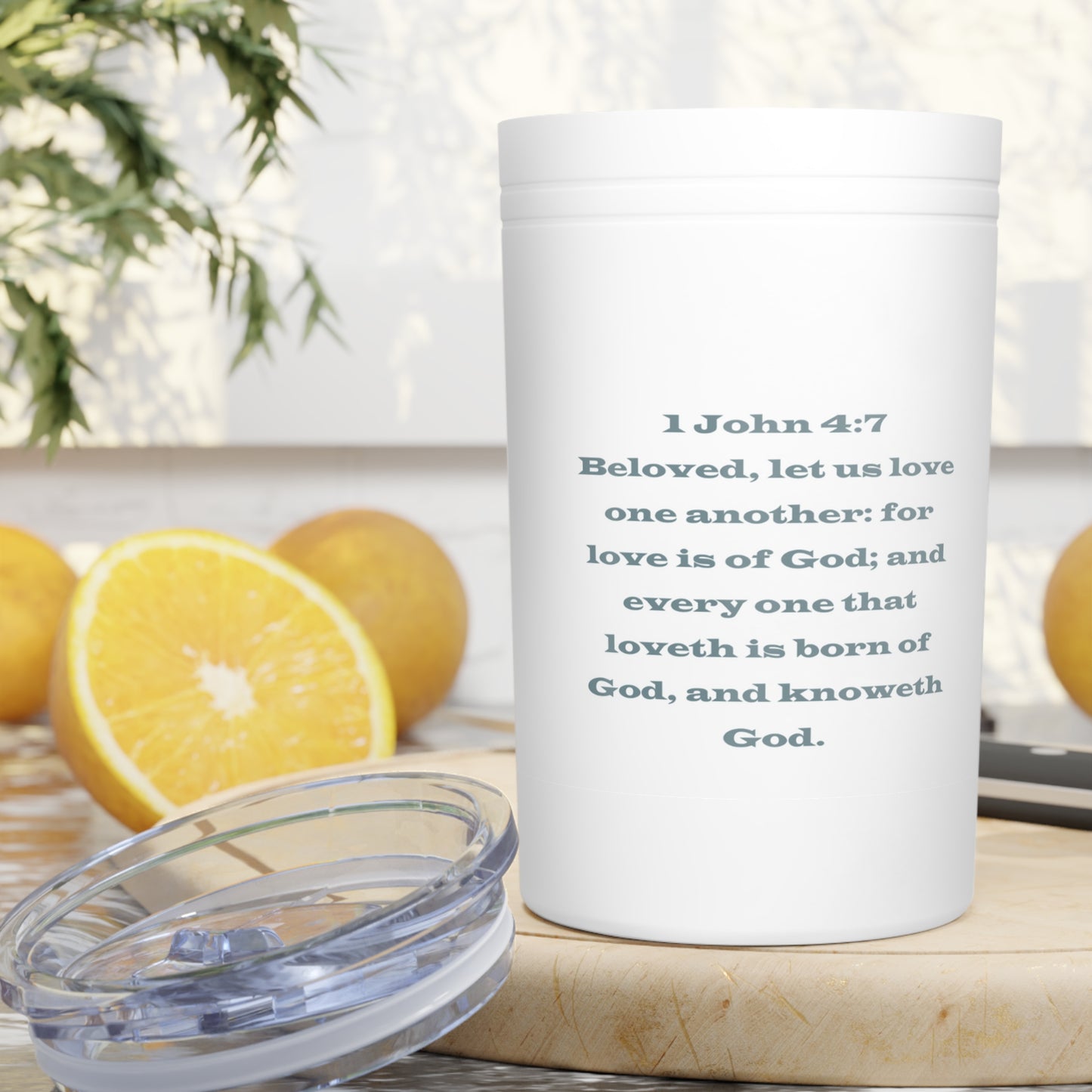 A heart filled with Faith 11oz tumbler