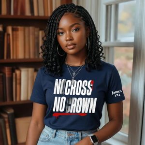 No Cross No Crown — Unisex Tee | James 1:12