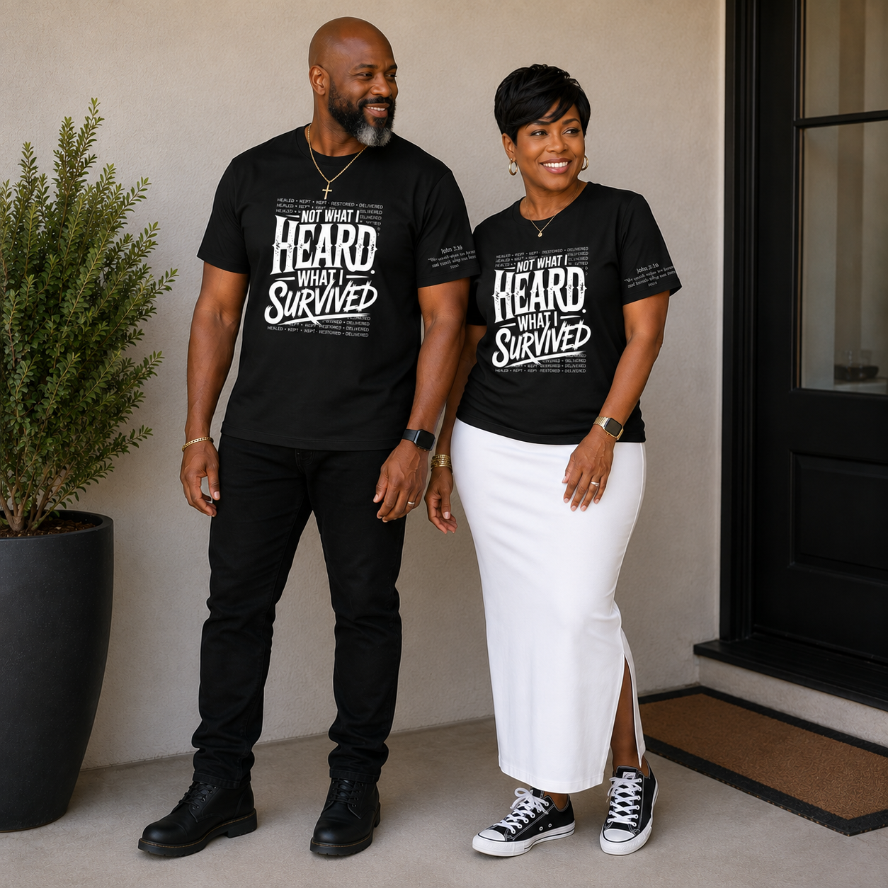 Not What I Heard, What I Survived -Unisex Tee