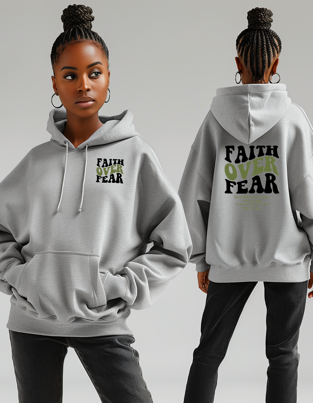 Faith Over Fear hoodies