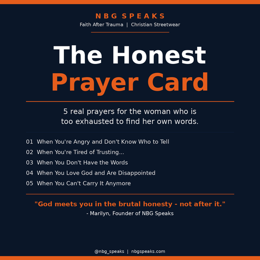 The Honest Prayer Card