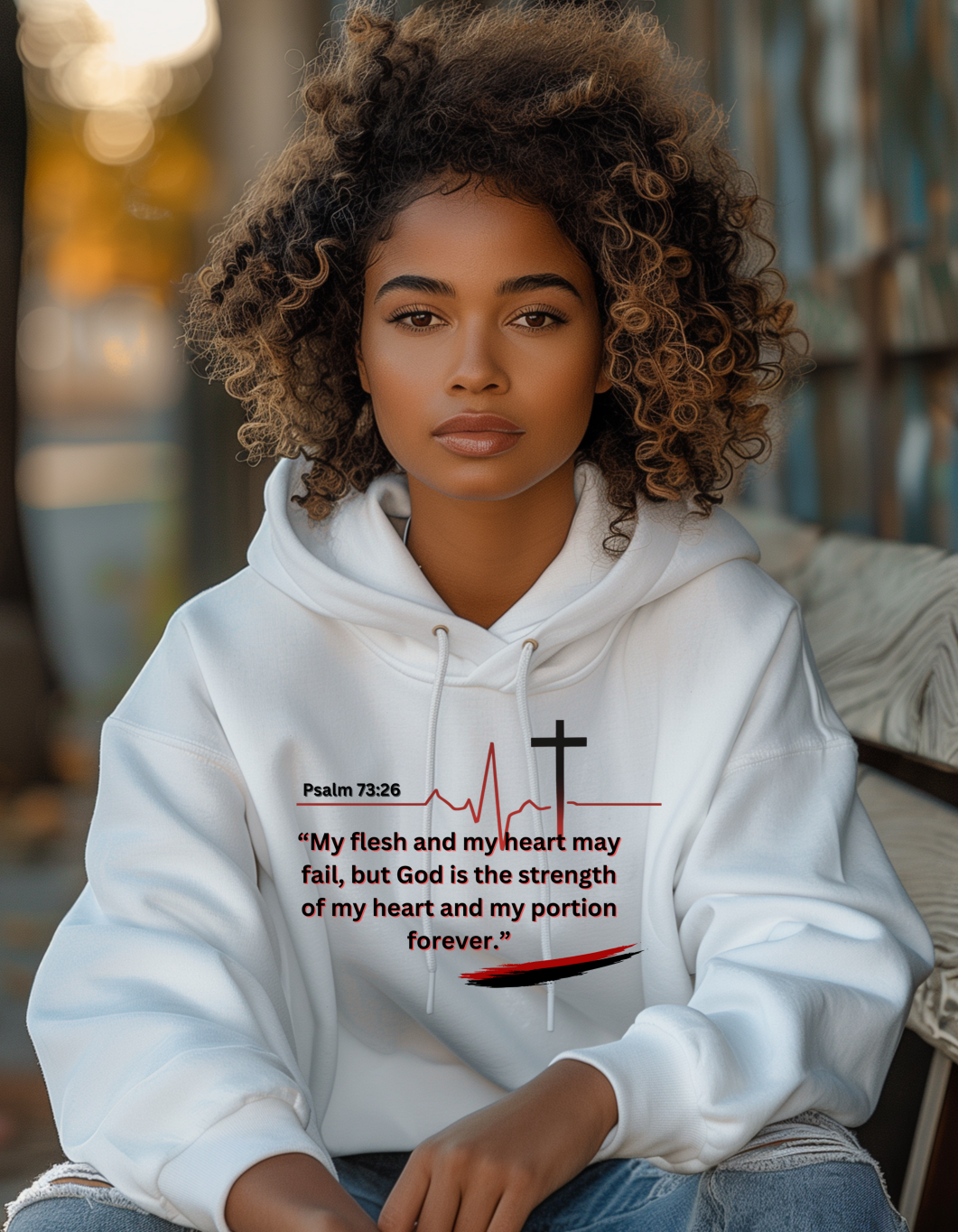 Psalm 73:26 Hoodie