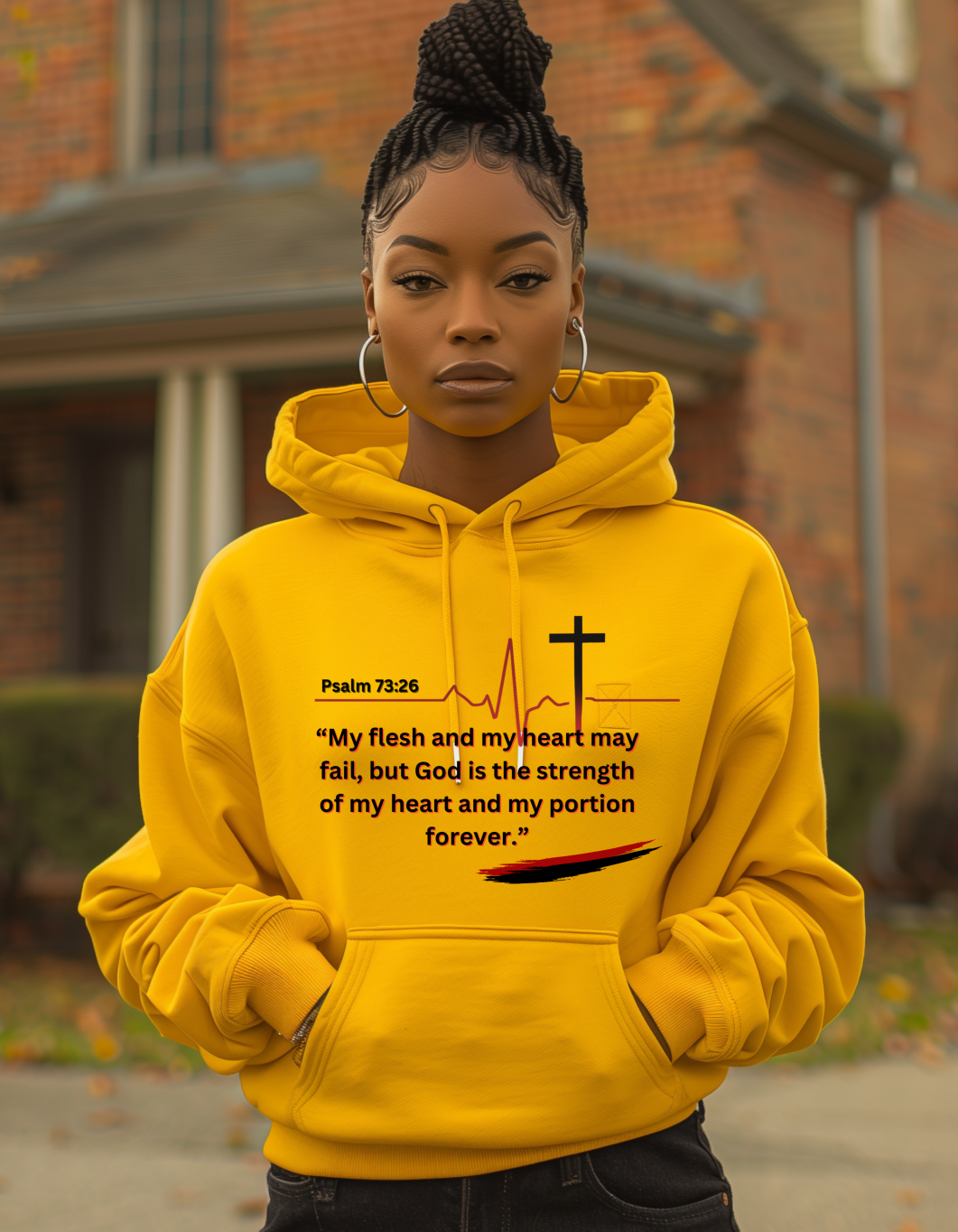 Psalm 73:26 Hoodie