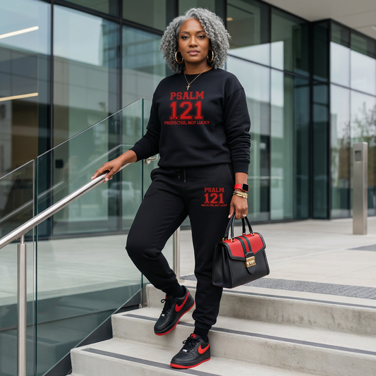 Protected, Not Lucky - Psalm 121 Varsity Matching Set
