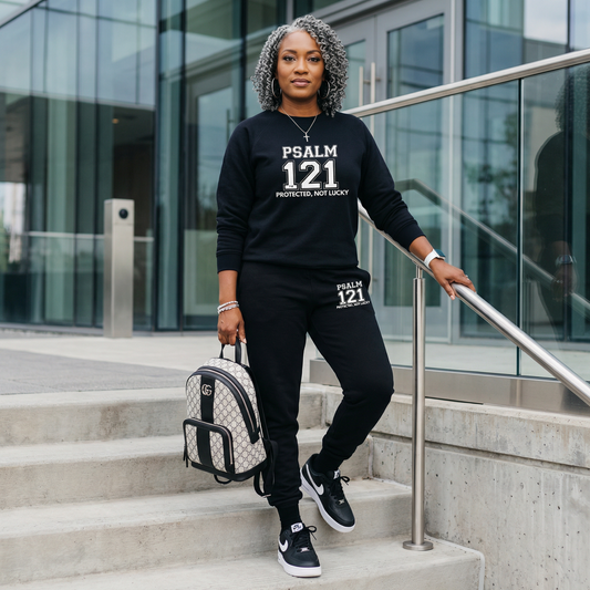 Protected, Not Lucky - Psalm 121 Varsity Matching Set