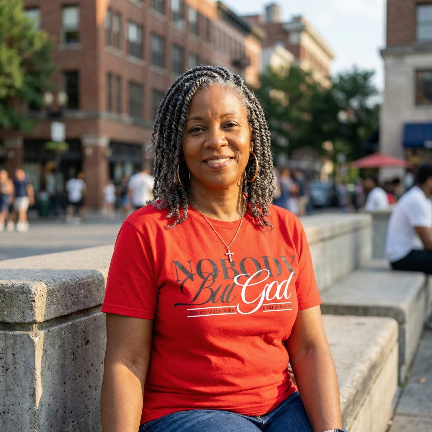 Nobody But God Statement Tee