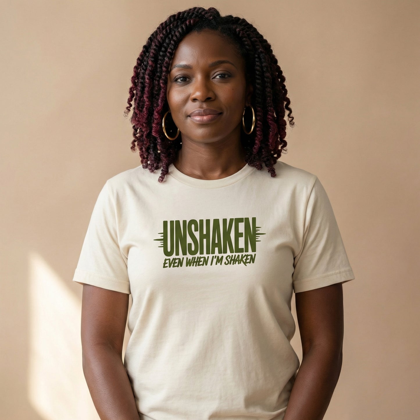 Unshaken Even When I’m Shaking Short Sleeve Tee