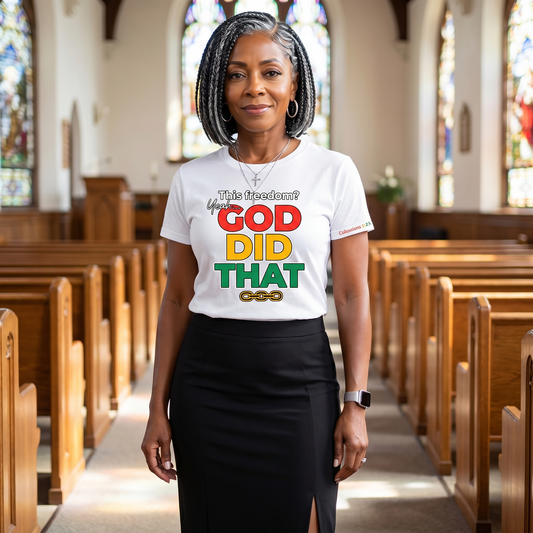 THIS FREEDOM? YEAH… GOD DID THAT